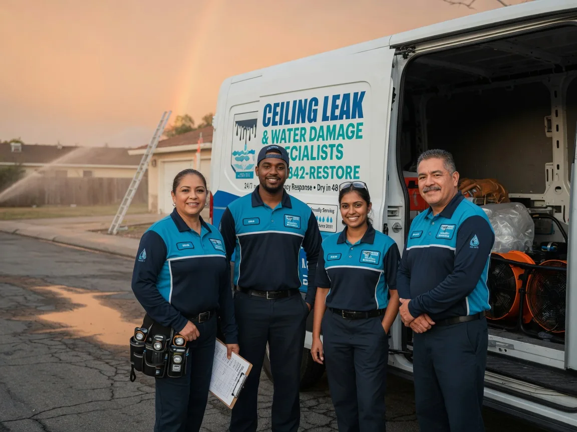 Ceiling Leak Cleanup company in Cecil, OH