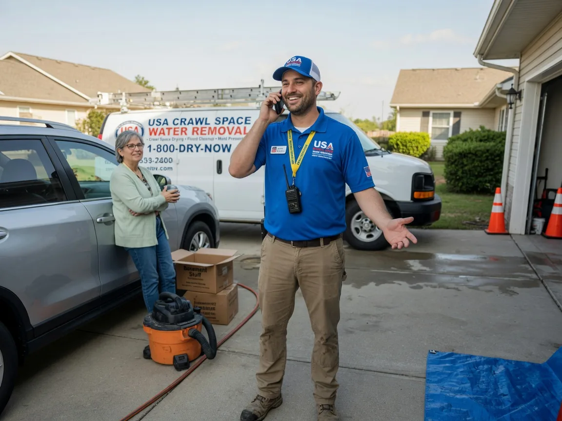 Crawl Space Water Removal Cecil, OH FAQs